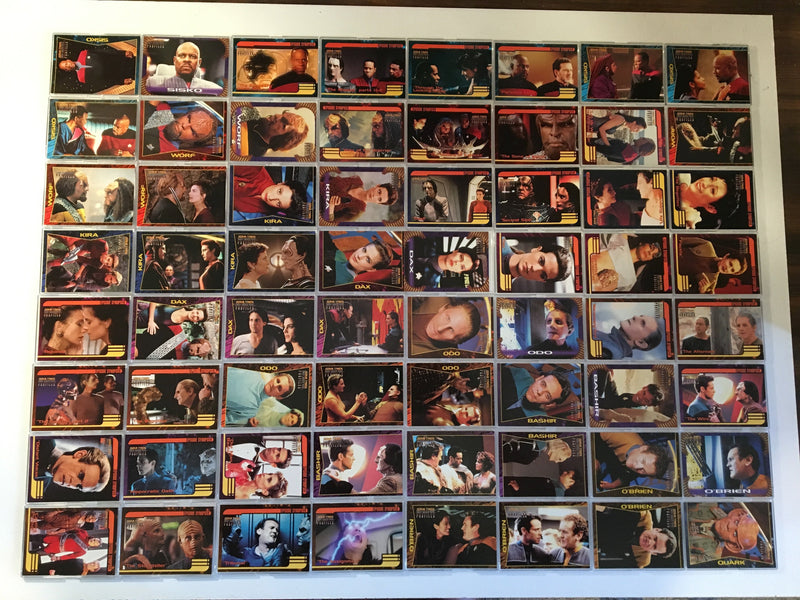 Star Trek DS9 Deep Space Nine Profiles Skybox 82 Base Card Set 1997   - TvMovieCards.com