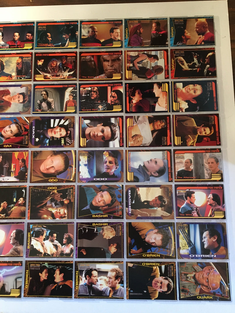 Star Trek DS9 Deep Space Nine Profiles Skybox 82 Base Card Set 1997   - TvMovieCards.com