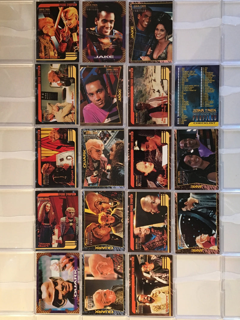 Star Trek DS9 Deep Space Nine Profiles Skybox 82 Base Card Set 1997   - TvMovieCards.com