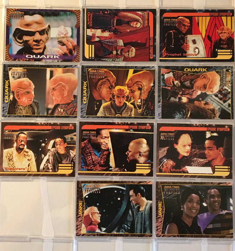 Star Trek DS9 Deep Space Nine Profiles Skybox 82 Base Card Set 1997   - TvMovieCards.com