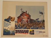1965 Weekend at Dunkirk Lobby Card 11 x 14 Jean-Paul Belmondo Catherine Spaak   - TvMovieCards.com