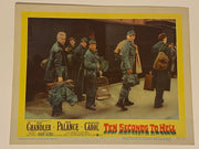 1959 Ten Seconds To Hell #3 Lobby Card 11x14  Jack Palance, Jeff Chandler, Marti   - TvMovieCards.com