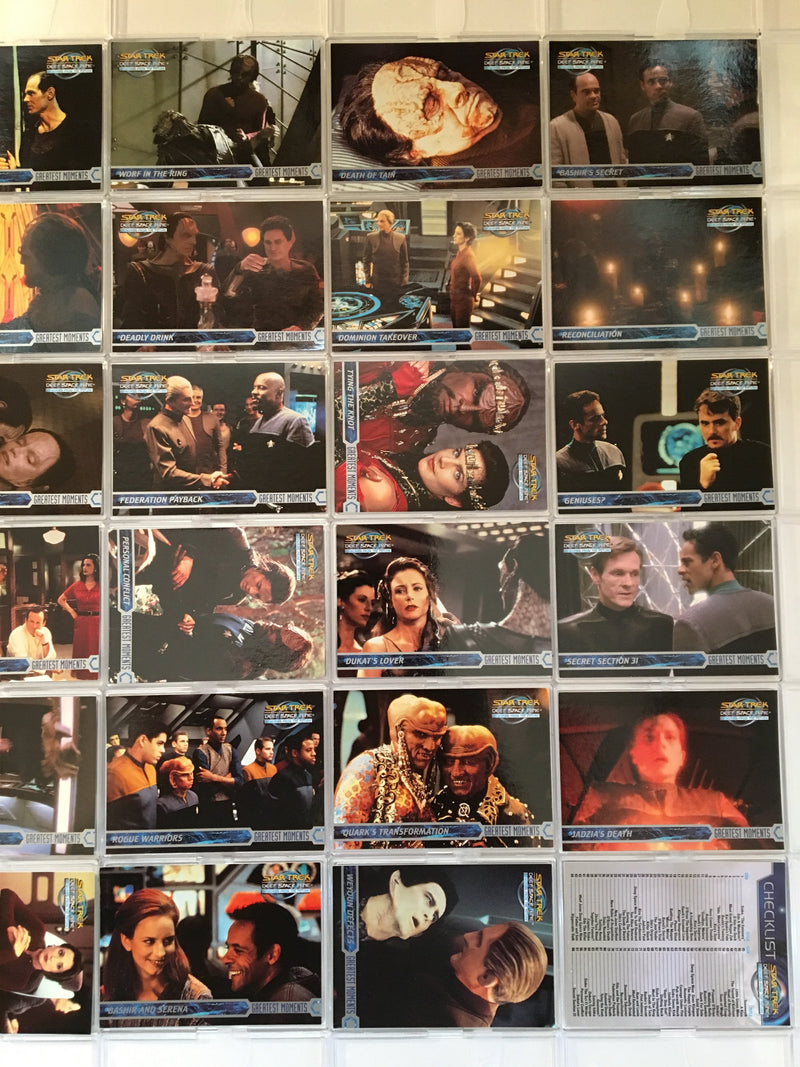 star trek ccg deep space nine booster box Star Trek DS9 Deep Space Nine Memories Skybox Base Card Set (100) 1999 — TvMovieCards.com