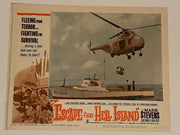 1963 Escape from Hell Island #3 Lobby Card 11x14 Mark Stevens, Jack Donner   - TvMovieCards.com