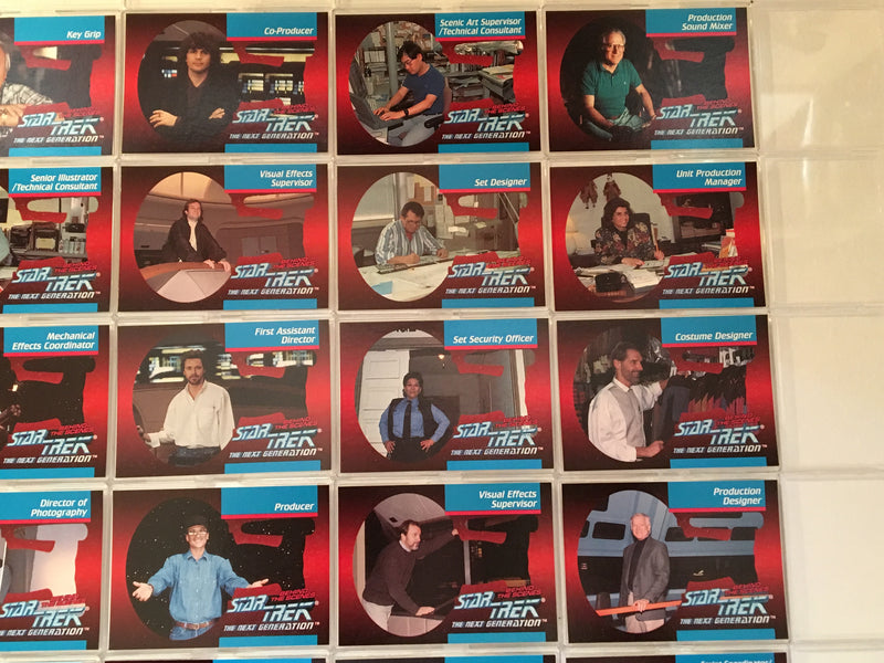 Star Trek TNG Behind The Scenes Skybox Complete 39 Trading Card Set 1993   - TvMovieCards.com
