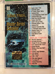 Star Trek Master Series 1 Skybox Complete 90 Base Trading Card Set 1993   - TvMovieCards.com