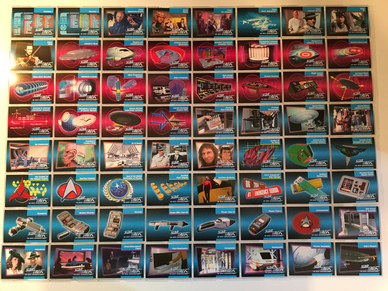 Star Trek TNG The Next Generation Impel 120 Base Card Set 1992   - TvMovieCards.com