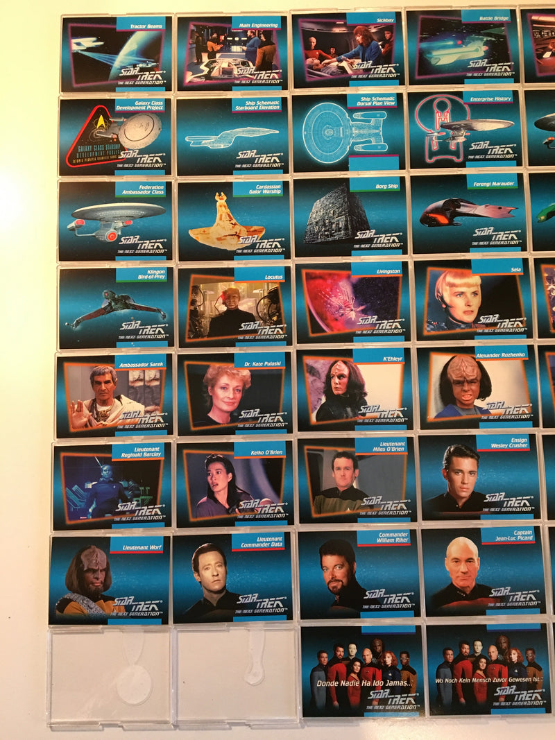 Star Trek TNG The Next Generation Impel 120 Base Card Set 1992   - TvMovieCards.com
