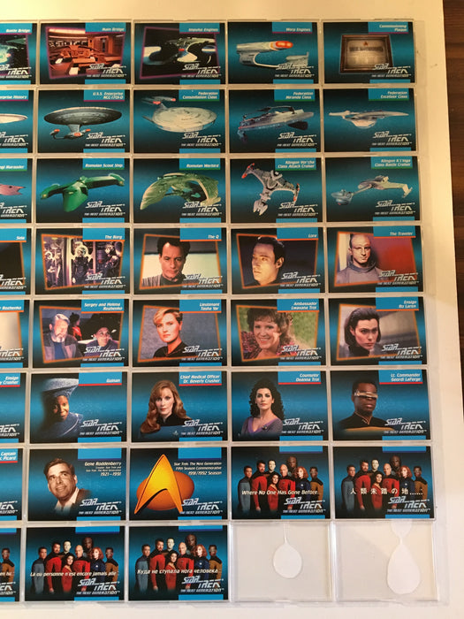 Star Trek TNG The Next Generation Impel 120 Base Card Set 1992   - TvMovieCards.com