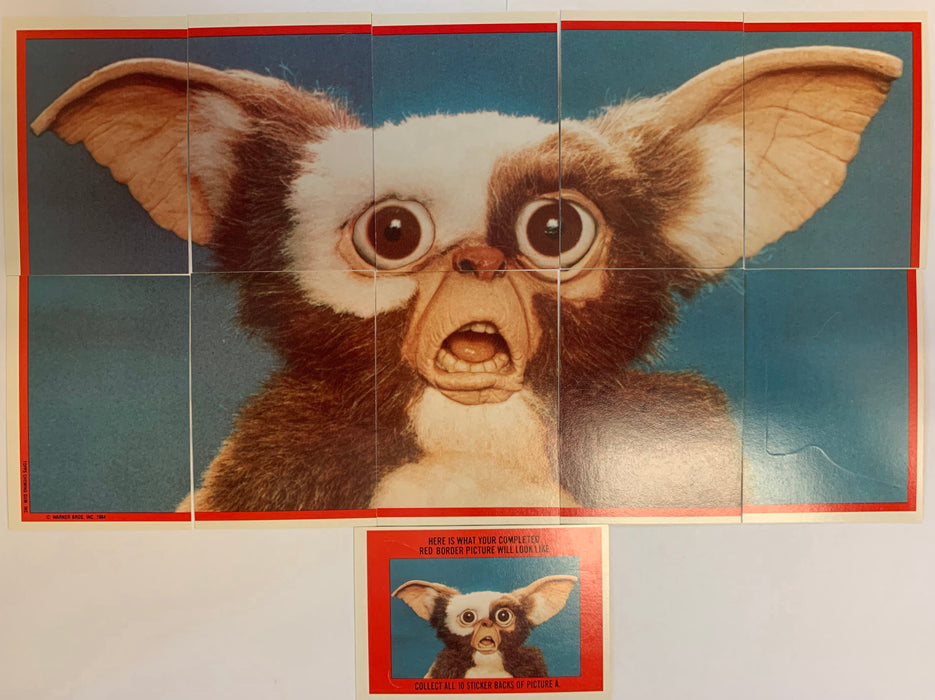 Gremlins 1 Movie Vintage Sticker Card Set 11 Sticker Cards 1984 Topps   - TvMovieCards.com