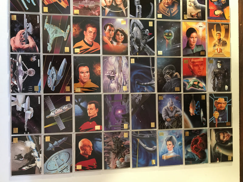 Star Trek Master Series 2 Skybox Complete 100 Trading Base Card Set 1994   - TvMovieCards.com
