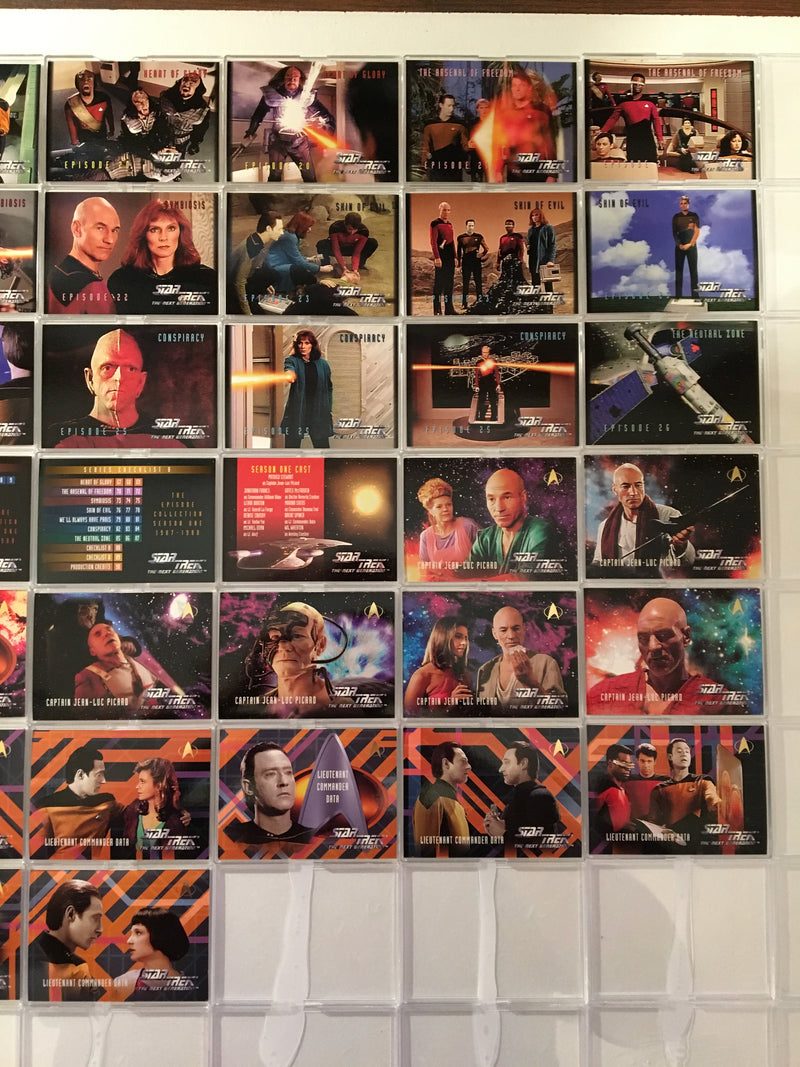 Star Trek TNG The Next Generation Season 1 (108) Trading Base Card Set 1994   - TvMovieCards.com