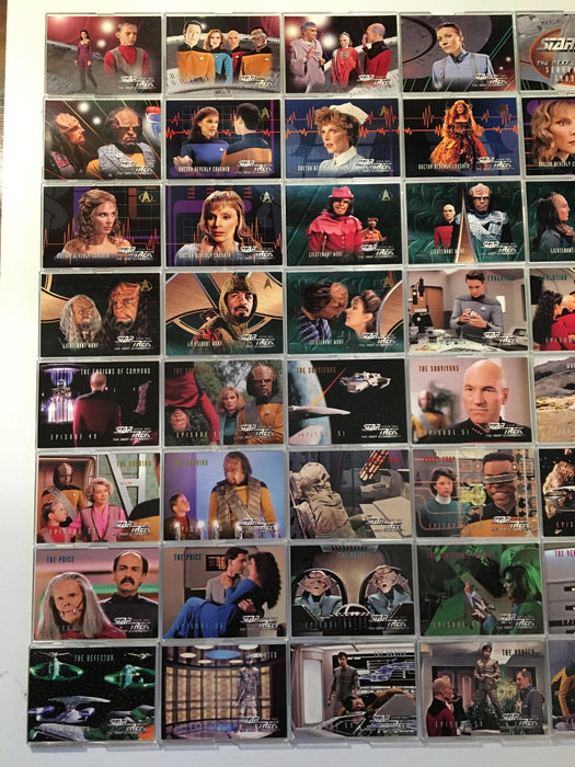 Star Trek TNG The Next Generation Season 3 (108) Trading Base Card Set 1995   - TvMovieCards.com