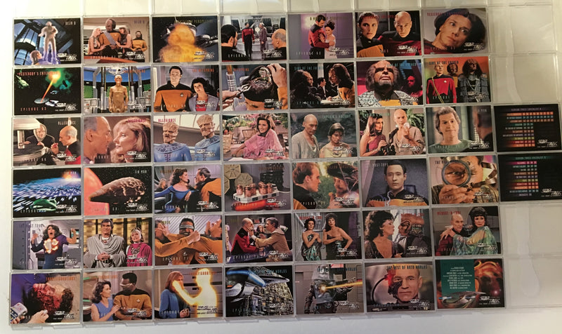 Star Trek TNG The Next Generation Season 3 (108) Trading Base Card Set 1995   - TvMovieCards.com