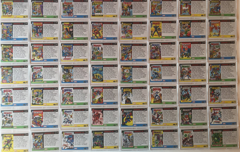 Marvel Avengers The Silver Age Base Card Set 100 Cards - TvMovieCards.com
