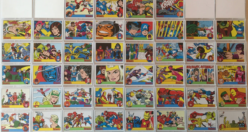 Marvel Avengers The Silver Age Base Card Set 100 Cards - TvMovieCards.com