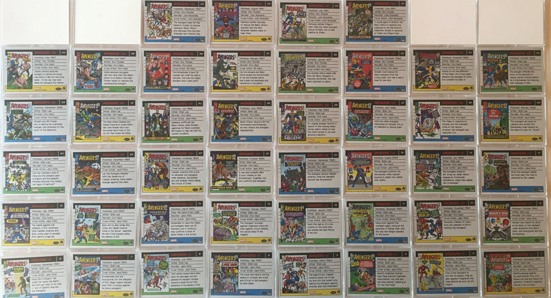 Marvel Avengers The Silver Age Base Card Set 100 Cards - TvMovieCards.com
