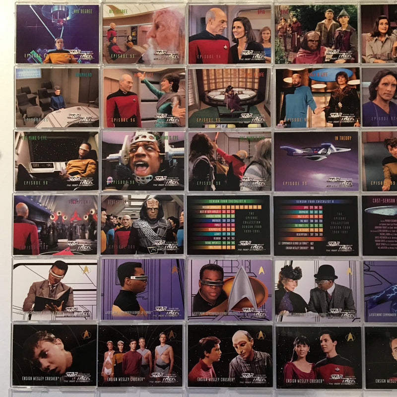 Star Trek TNG The Next Generation Season 4 (108) Trading Base Card Set 1996   - TvMovieCards.com