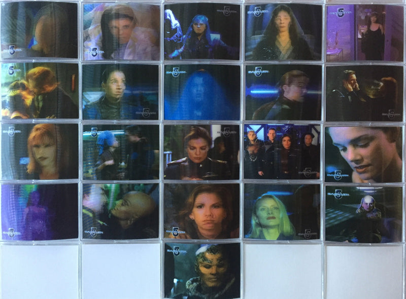 Babylon 5 Complete Women of Babylon 5 in Motion Chase Card Set 21 Cards W1 - W21 - TvMovieCards.com
