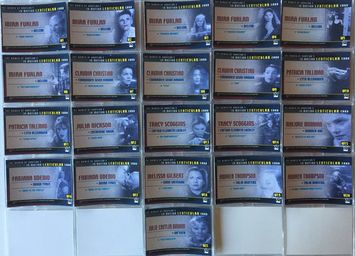 Babylon 5 Complete Women of Babylon 5 in Motion Chase Card Set 21 Cards W1 - W21 - TvMovieCards.com