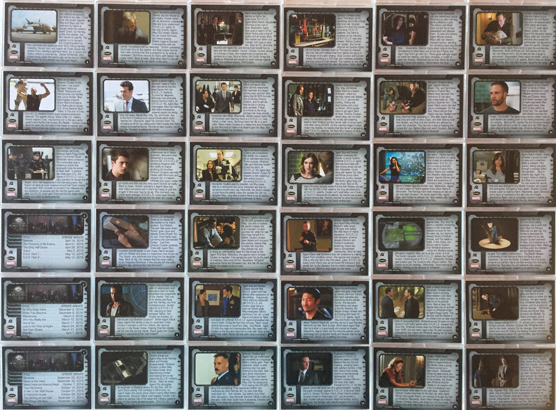 Agents of S.H.I.E.L.D. Season 2 Base Card Set 72 Cards   - TvMovieCards.com