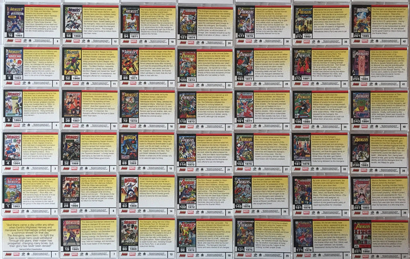 Avengers Complete 1963 to Present Base Card Set 81 Cards Rittenhouse 2006 - TvMovieCards.com
