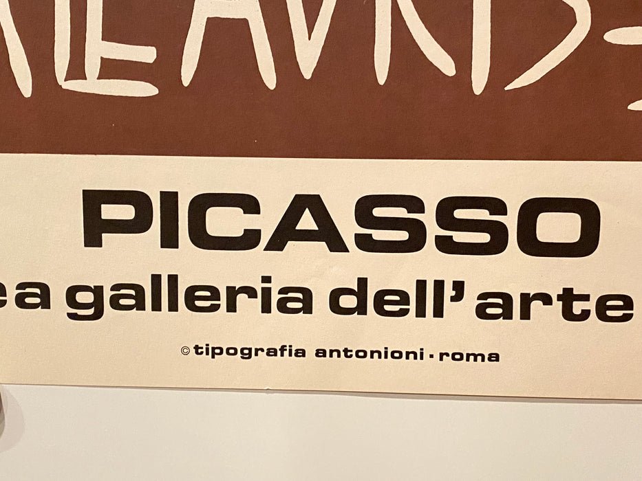 Pablo Picasso Exposition VALLAVRIS-57 anthea galleria dell'arte marzo Poster   - TvMovieCards.com