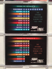 Star Trek TNG The Next Generation Season 5 (108) Trading Base Card Set 1996   - TvMovieCards.com