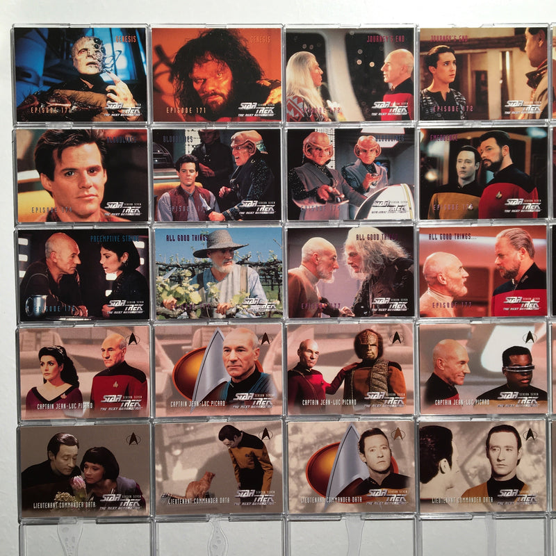 Star Trek TNG The Next Generation Season 7 (108) Trading Base Card Set 1997   - TvMovieCards.com