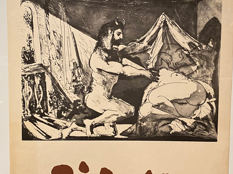 1970s Pablo Picasso Anthea Galleria dell'arte Maggio Lithograph Poster   - TvMovieCards.com