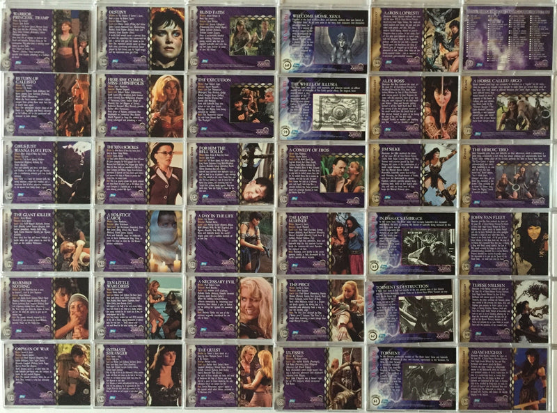 Xena Series II Two Topps Base Card Set   - TvMovieCards.com