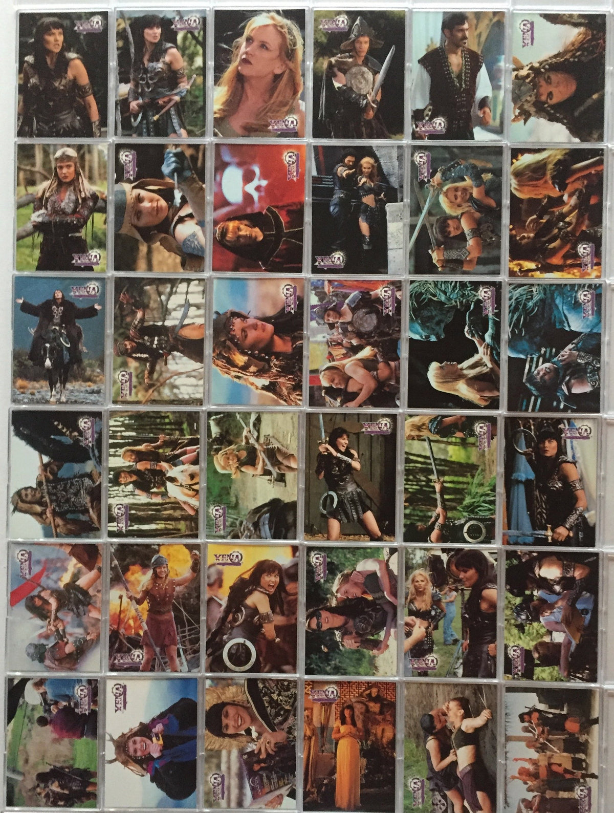 Xena Series III Three Topps Base Card Set 72 cards 1999 — TvMovieCards.com
