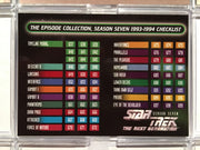 Star Trek TNG The Next Generation Season 7 (108) Trading Base Card Set 1997   - TvMovieCards.com
