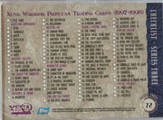 Xena Series III Three Topps Base Card Set 72 cards 1999 - TvMovieCards.com
