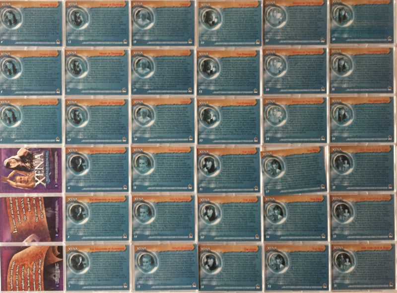 Xena Season Six Base Card Set 72 Cards   - TvMovieCards.com