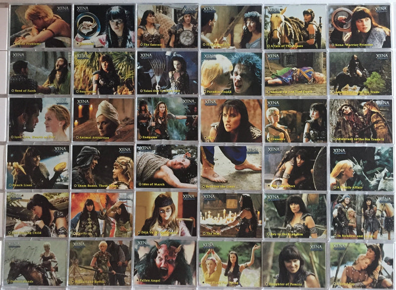 Xena Seasons 4 and 5 Base Card Set   - TvMovieCards.com