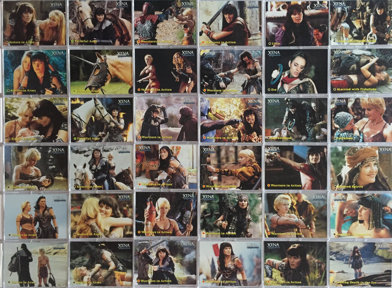 Xena Seasons 4 and 5 Base Card Set   - TvMovieCards.com