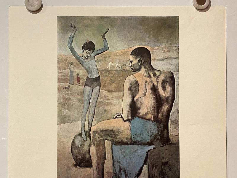 1971 Pablo Picasso Girl on a Ball Musee National D'Art Moderne Litho Poster   - TvMovieCards.com