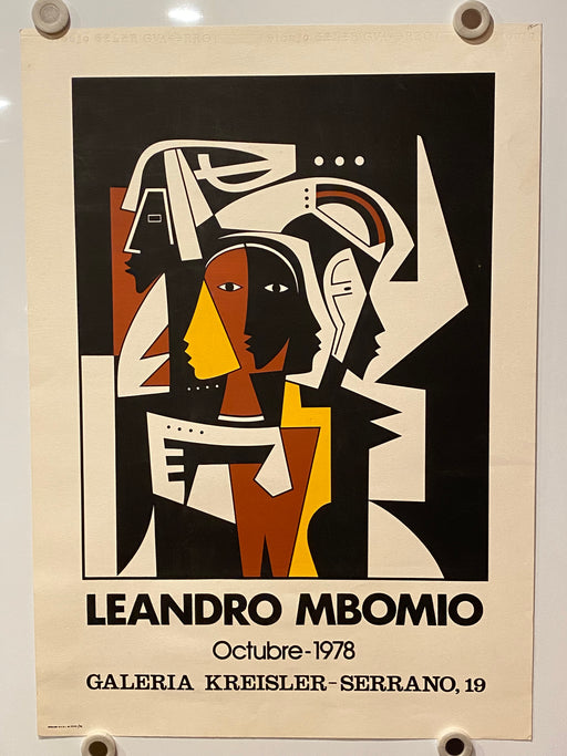 1978 Leandro Mbomio Galeria Kreisler Serrano, 19 Lithograph Art Poster   - TvMovieCards.com