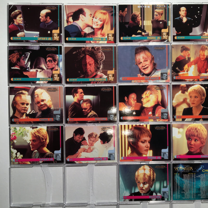 Star Trek Voyager - Profiles Skybox (90) Trading Base Card Set 1998   - TvMovieCards.com