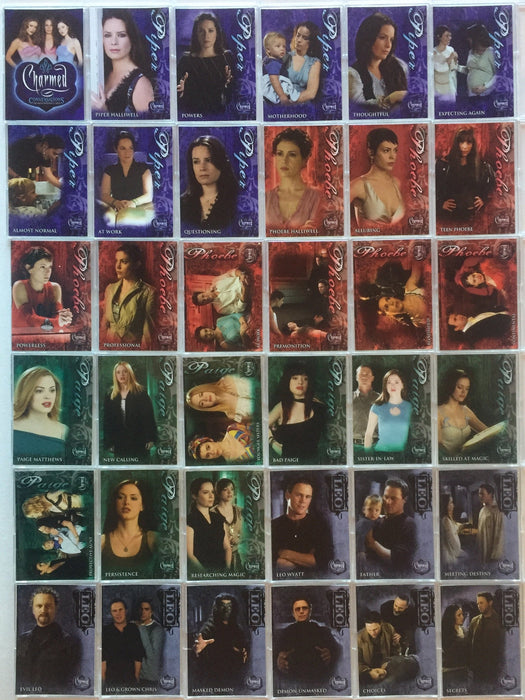 Charmed Conversations Base Card Set 72 Cards 1 thru 72   - TvMovieCards.com