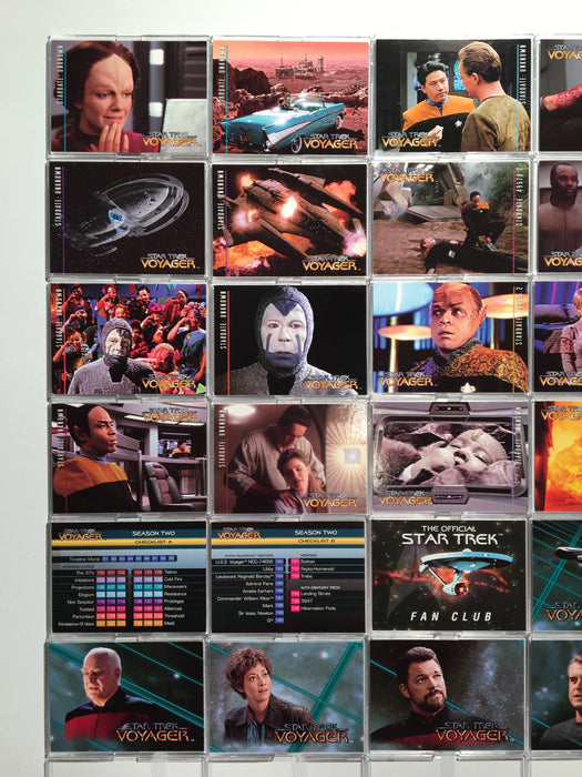 Star Trek Voyager - Season 2 (100) Trading Base Card Set 1997   - TvMovieCards.com