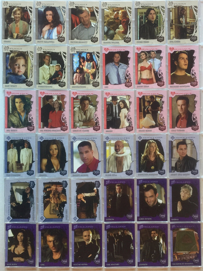 Charmed Conversations Base Card Set 72 Cards 1 thru 72   - TvMovieCards.com