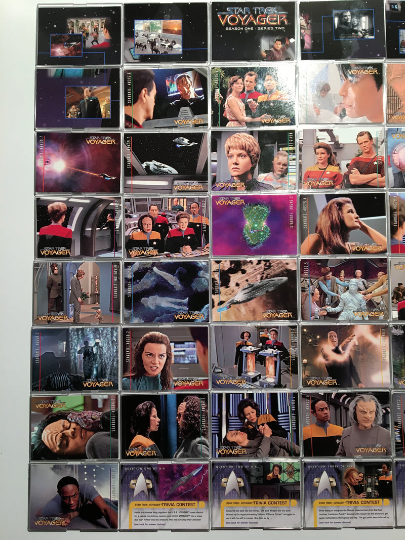 Star Trek Voyager - Season 1 Series 2 (90) Trading Base Card Set 1995   - TvMovieCards.com