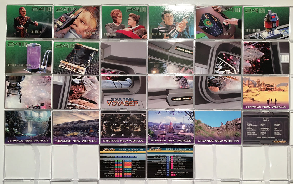 Star Trek Voyager - Season 1 Series 2 (90) Trading Base Card Set 1995   - TvMovieCards.com