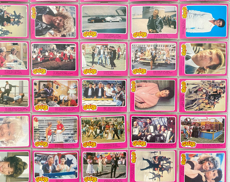1978 Grease Movie Series 1 Vintage Trading Card Set 66 Cards OPC O-Pee-Chee   - TvMovieCards.com