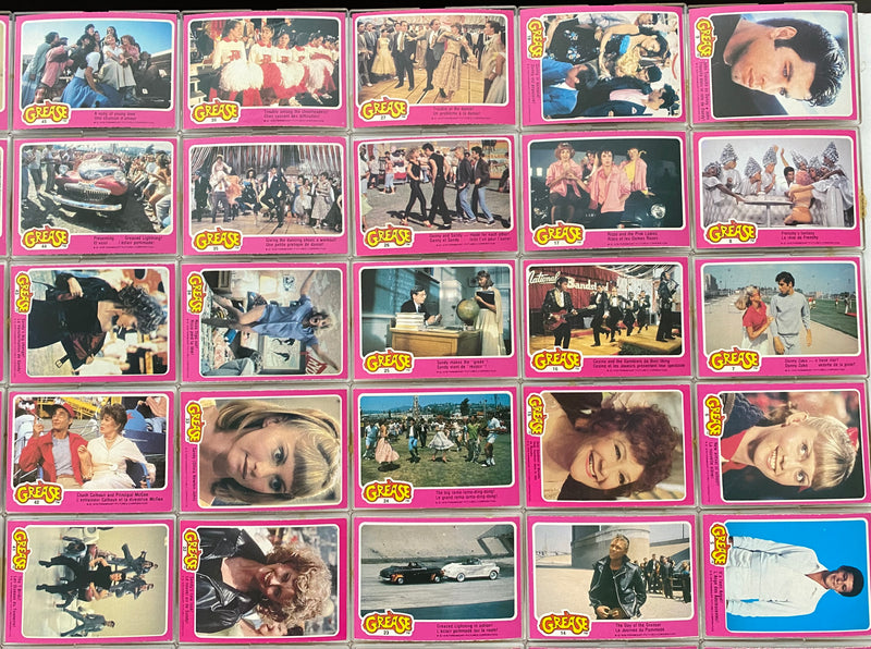 1978 Grease Movie Series 1 Vintage Trading Card Set 66 Cards OPC O-Pee-Chee   - TvMovieCards.com