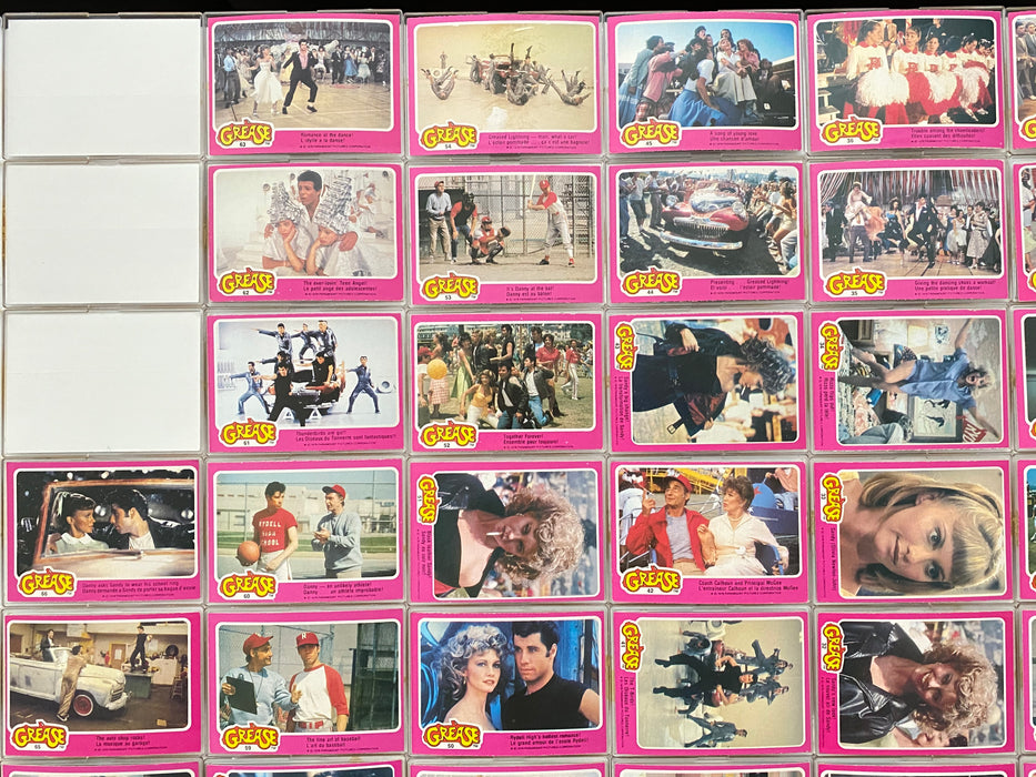 1978 Grease Movie Series 1 Vintage Trading Card Set 66 Cards OPC O-Pee-Chee   - TvMovieCards.com