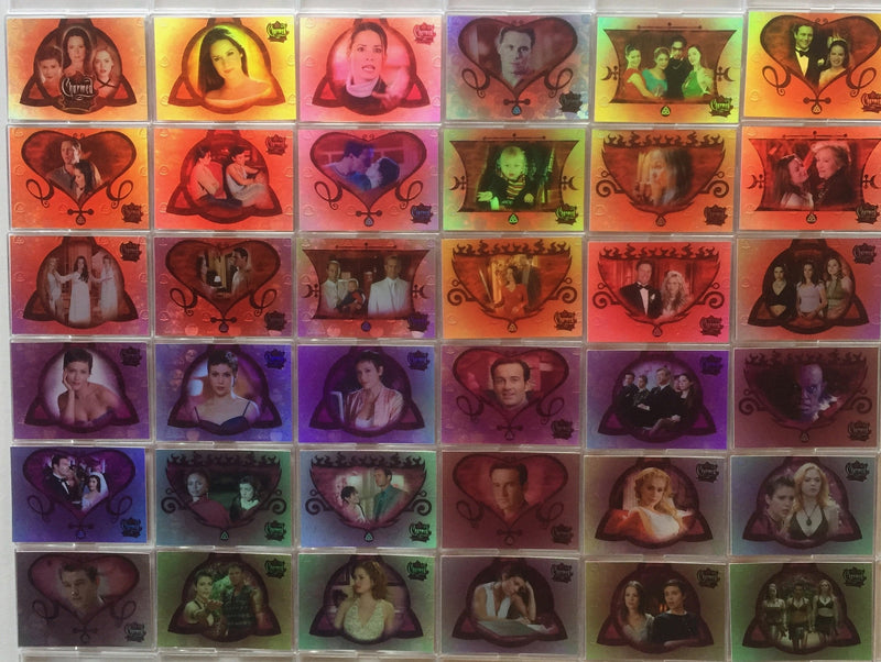 Charmed Connections Foil Base Card Set 72 Cards 1 thru 72   - TvMovieCards.com