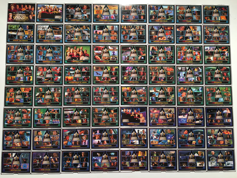 Star Trek Voyager Complete (180) Trading Base Card Set Rittenhouse 2002   - TvMovieCards.com